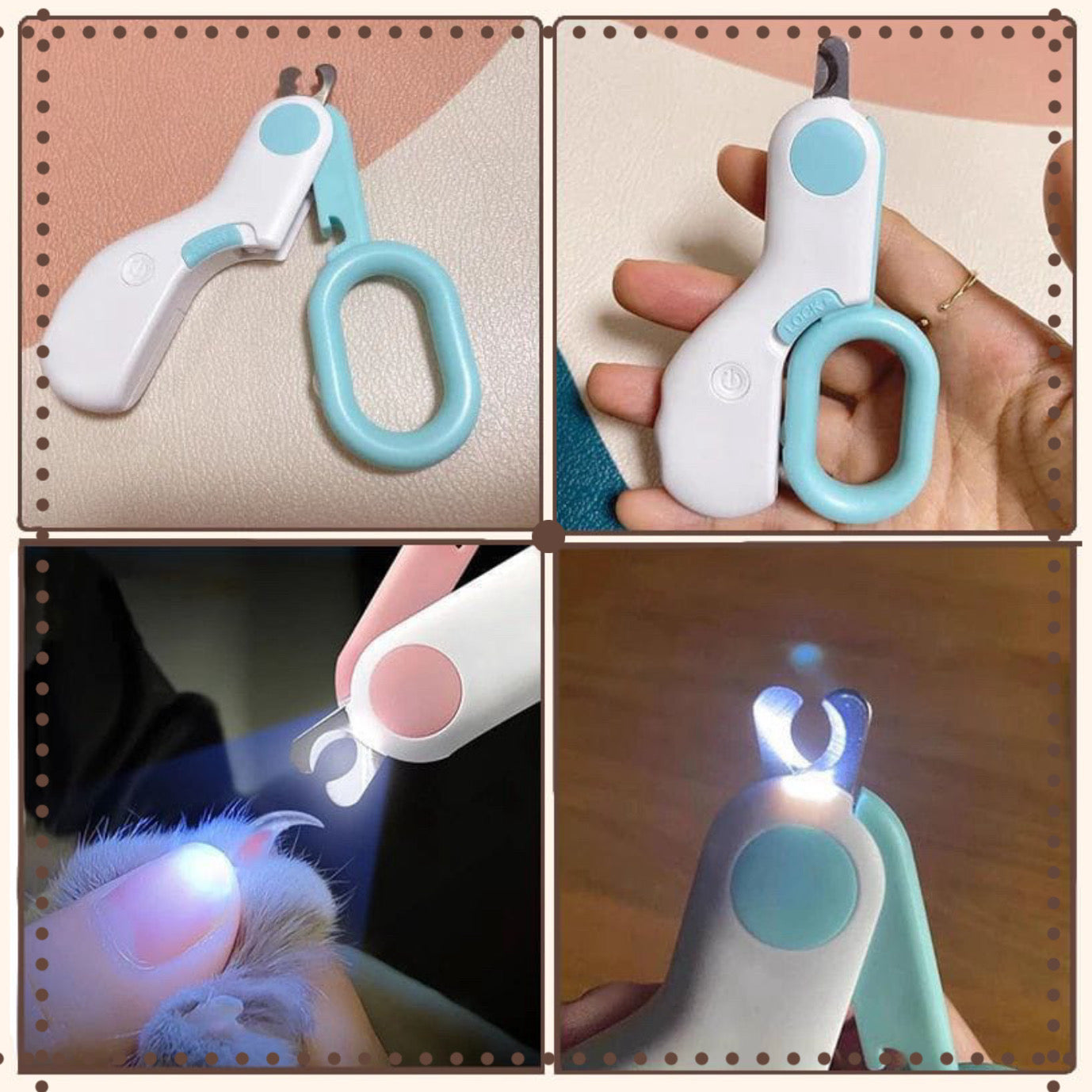 Pet Nail Clipper LED Pro